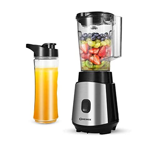 Heihox Personal Blender For Shakes Smoothies With Bpa Free 32 Oz Jar