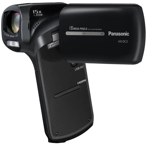 panasonic features and specifications camcorder model hx dc3