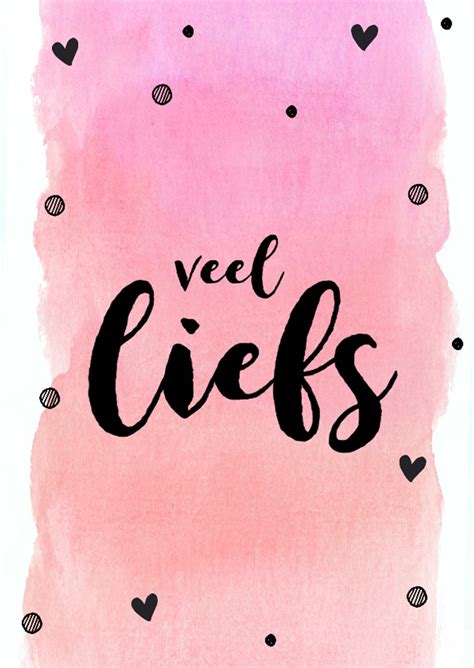 Veel Liefs Roze Vriendschap Kaarten Kaartje2go