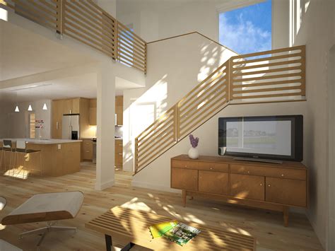 Amazing 25 Living Room Staircase Design For Elegant Room Ideas