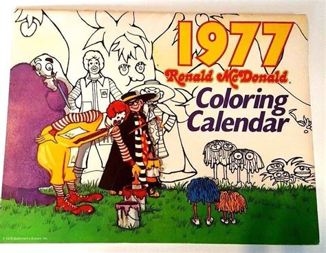 There's also some great looking skins that can be purchased for your clown character. vintage-1977-ronald-mcdonald-coloring-calendar-unused ...