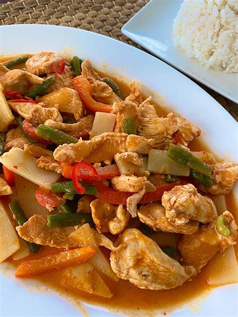 Thaise Rode Curry Met Kipfilet Mooie Recepten Thaise Recepten