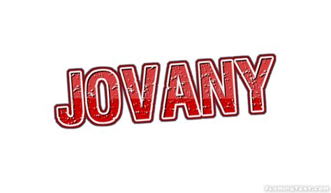 Jovany Logo Herramienta De Diseño De Nombres Gratis De Flaming Text