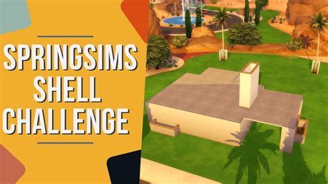 June Shell Challenge The Sims 4 Build Challenge Youtube