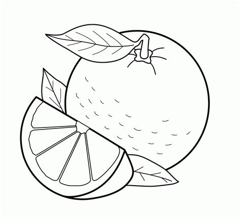 Coloriages de fruits à imprimer gratuits pour les enfants gratuit à