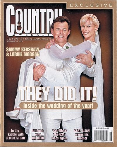 November 13 2001 Sammy Kershaw And Lorrie Morgan They Did It Country