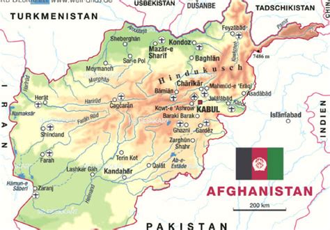 Map Of Mazar E Sharif Afghanistan Maps Of The World