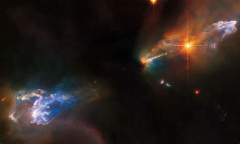 Hubble Looks at Newly Forming Stars in a Stellar Nursery - Universe Today