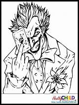 Joker Getcolorings sketch template