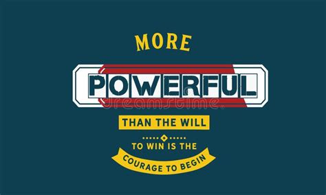 More Powerful Than Will To Win Stock Illustrations 2 More Powerful