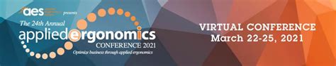 See more of human factors and ergonomics society on facebook. 2021 Virtual Applied Ergonomics Conference | Spine ...