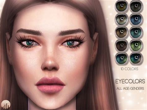 10 Eyecolors Found In Tsr Category Sims 4 Eye Colors Sims 4 Sims