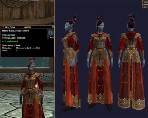 Flame Researchers Robe Robes Outfits Everquest Ii Myssties