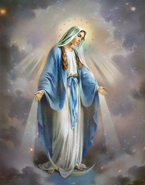 The Blessed Virgin Mary By Samuel Epperly Virgem Maria Arte Da