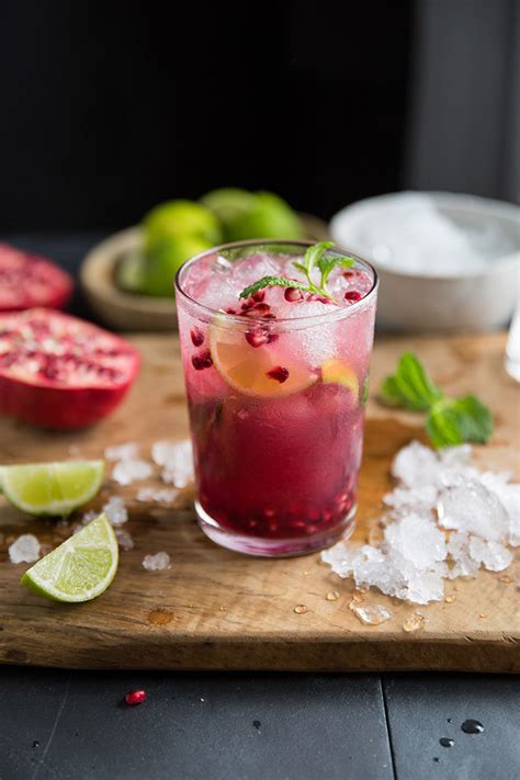 How To Make A Pomegranate Mojito Drizzle And Dip