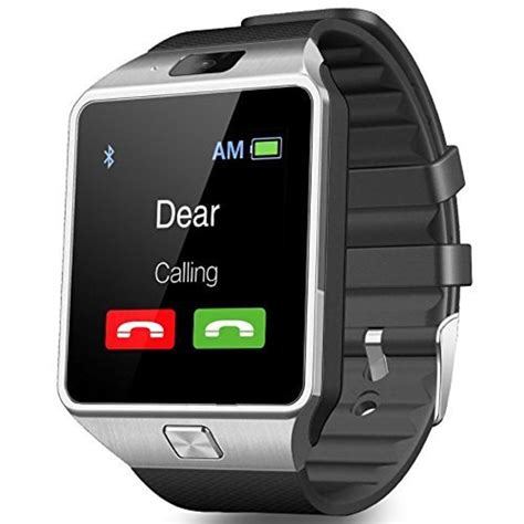 Bluetooth Smart Wrist Watch Touch Screen With Camera For Android Ios