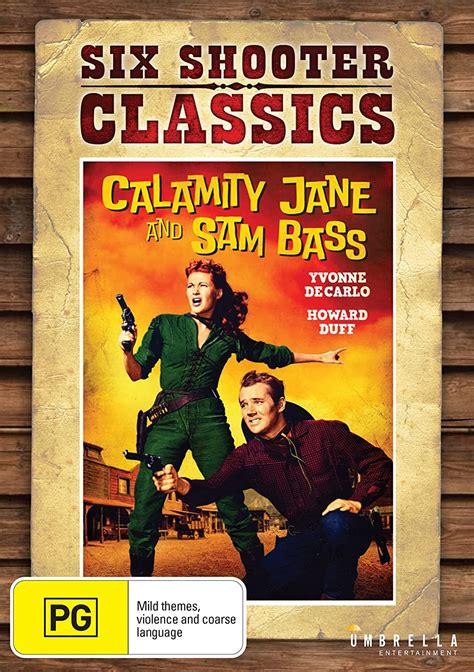 Amazon Com Calamity Jane And Sam Bass Yvonne DeCarlo Howard Duff