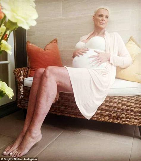 Sylvester Stallones Ex Brigitte Nielsen Is Pregnant At 54 Daily Mail