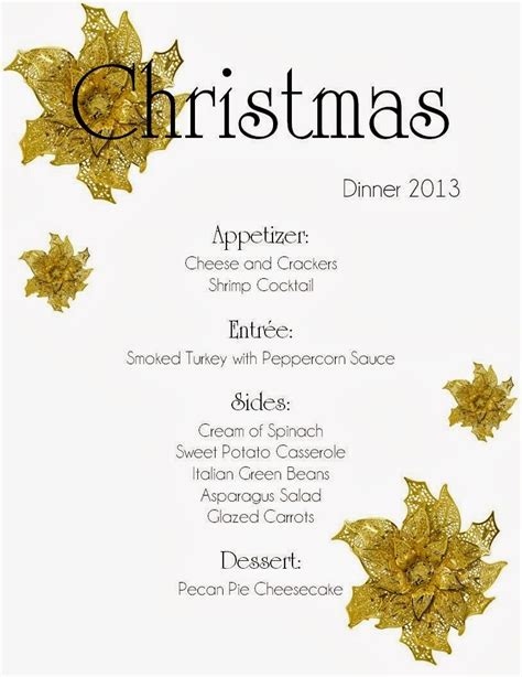 Traditional english christmas dinner menu. 20+ Mouth-Watering Christmas Dinner Menu | PicsHunger