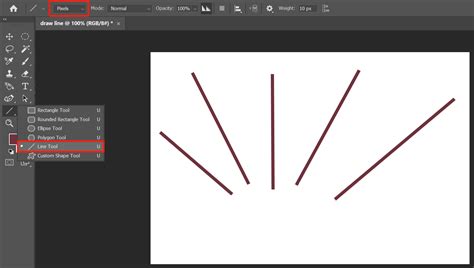How To Draw A Line In Photoshop A Comprehensive Tutorial