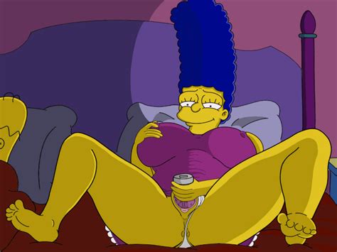 Post 2809273 Homersimpson Margesimpson Strandvaskaren Thesimpsons