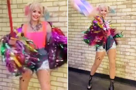 Holly Willoughby Flashes Her Pins As She Dresses In Sexy Harley Quinn