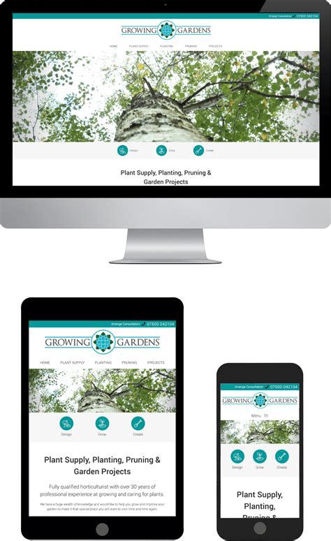 Simplesite.com has been visited by 10k+ users in the past month Growing Gardens - Pineapple Web Design