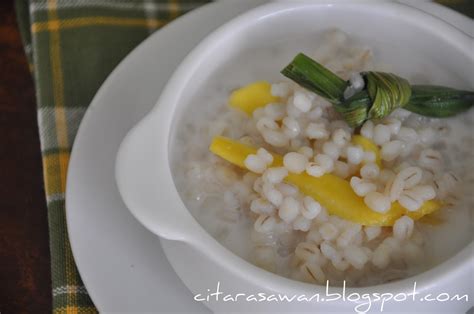 Bila sweet potato dah lembut, masukkan barli. Bubur Barli ~ Blog Kakwan