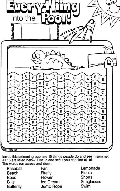Summer coloring pages for kids: 9 best Kids: Coloring Pages & Printables images on Pinterest | Adult coloring, Coloring books ...
