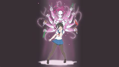 Wallpaper Ilustrasi Video Game Gadis Anime Senjata Seragam