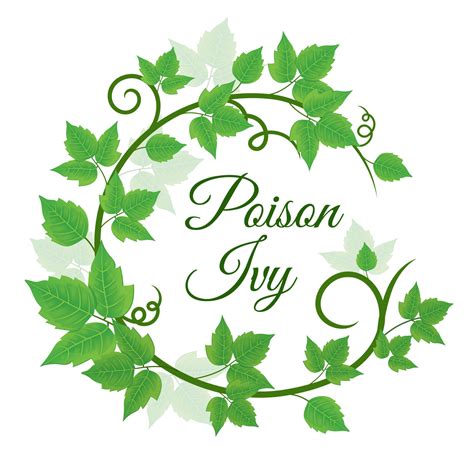 Poison Ivy Vines Svg