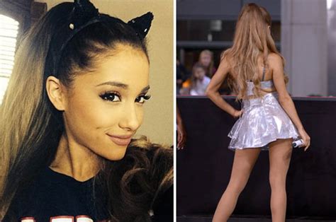 Ariana Grande Denies Naked Pictures In Arrogant Boast Daily Star