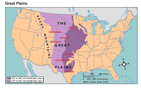 Geography Of The Great Plains Concrete The Great Plains Map Great
