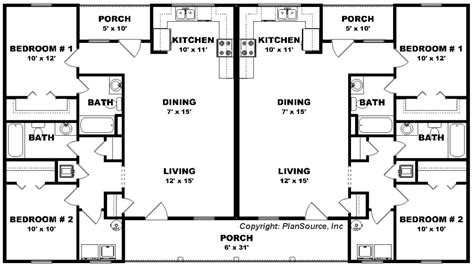 2 Bhk Duplex Floor Plan Floorplansclick