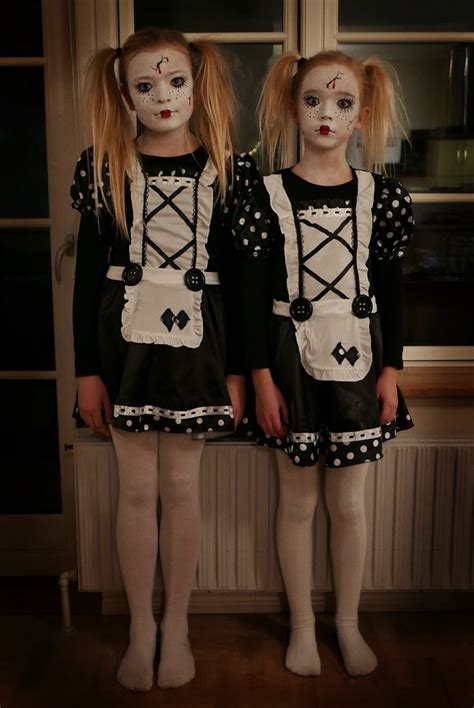Scary Twins Halloween Twins Ragdolls Doll Halloween Costume