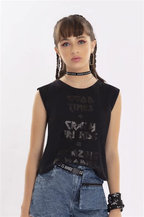 Blusa Juvenil Feminina Bobbylulu Let Me Be Do Tamanho Que Você é