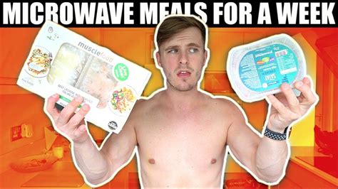 Only Eating Ready Meals For An Entire Week Youtube