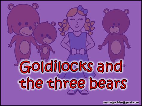 Goldilocks Teaching Resources