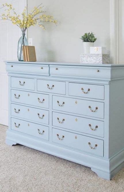 57 Ideas Bedroom Furniture Makeover Diy Dressers Blue Painted