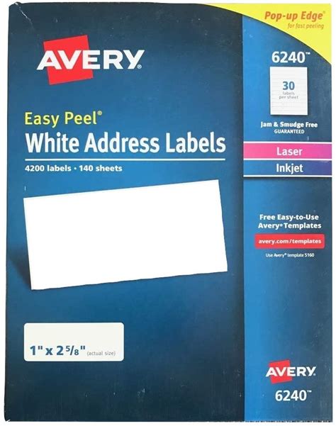 Use your avery product's software code to find your matching template and download for free. Free Avery Template 5160 Collection