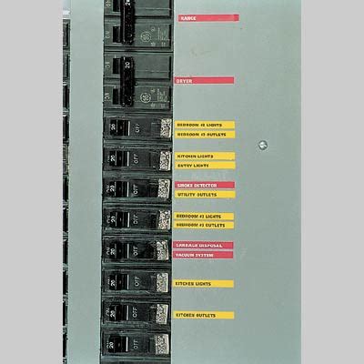 Labels for panel/circuit information are not limited to receptacles. Circuit Breaker Identification Labels - Made By Creative Label