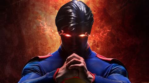 Superman Laser Eyes Art 3840x2160 Wallpaper