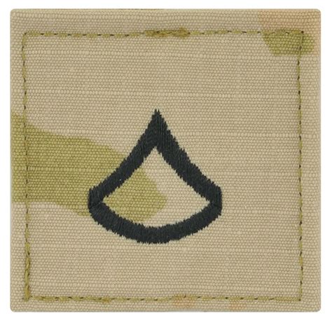 Us Army Private First Class Rank Ocpscorpion With Hook And Loop