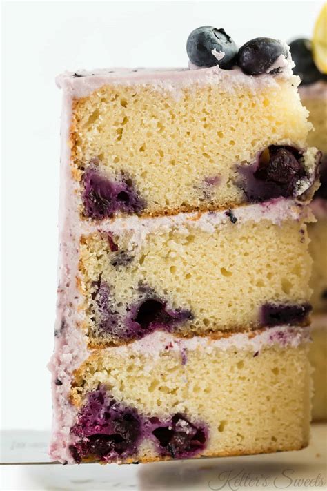 Blueberry Layer Cake Recipe - Buttery Sweet