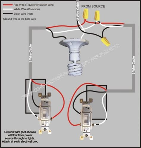 Wall Light Switch Wiring Lighting And Ceiling Fans