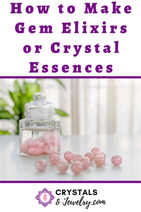 Learn How To Make Gem Elixirs Or Crystal Essences In This Special Guide Crystals Spiritual
