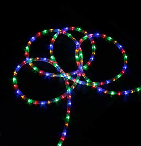18 Multi Color Led Indooroutdoor Christmas Rope Lights
