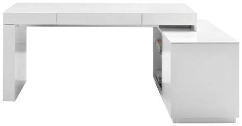 Finance from £8.98 a month 0% finance available. S005 Modern Office Desk White High Gloss available for ...