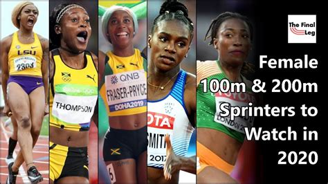 Womens 100m And 200m Sprinters To Watch For In The Tokyo 2020 Olympic