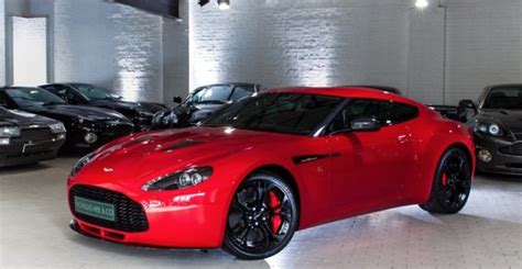Red Aston Martin V12 Vantage Zagato For Sale Autoevolution